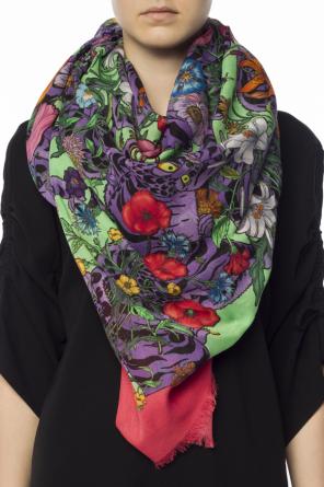Patterned shawl, zdjęcie 2 Patterned shawl od Gucci